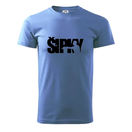 Šipky - nápis se šipkařem