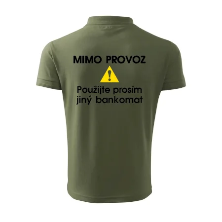 Mimo provoz - použijte jiný bankomat
