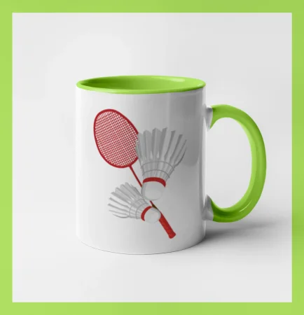 Badminton - pálka a košík
