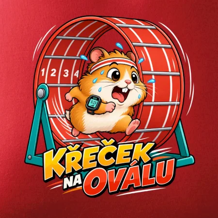 Běžecký křeček na oválu