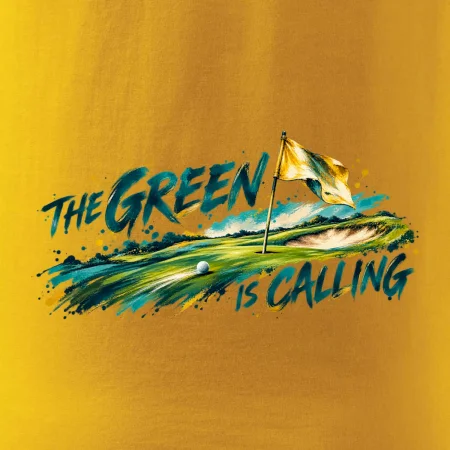 The green is calling malovaný golf