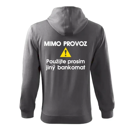 Mimo provoz - použijte jiný bankomat
