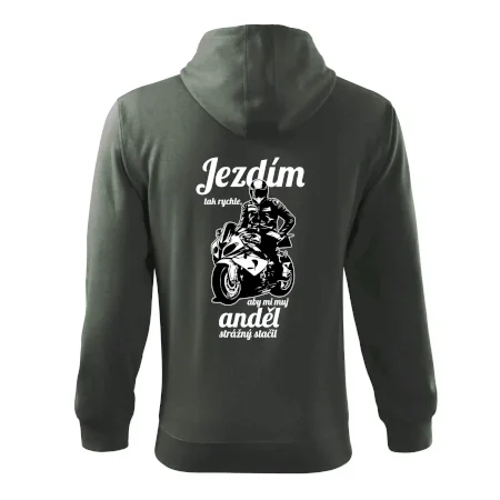 Silniční motorka - jezdím tak rychle, aby mi můj anděl strážný stačil