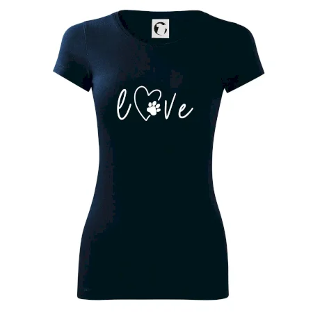 Love nápis zvíře
