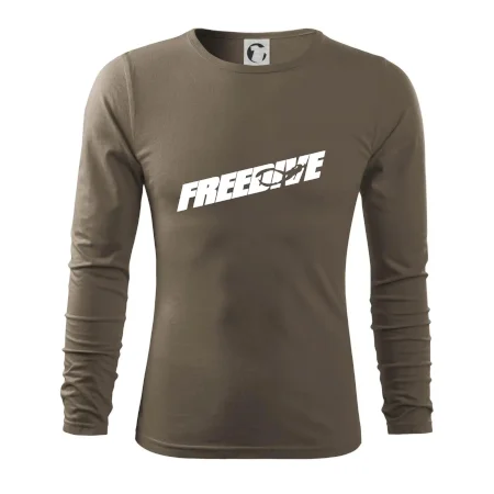 Freedive - nápis s potápěčem
