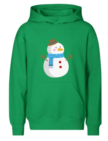Sněhulák se šálou