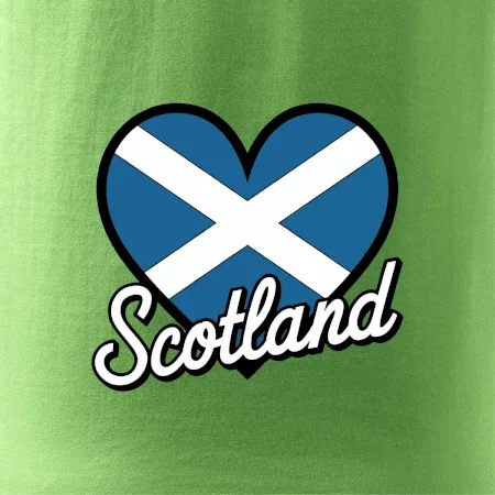 Scotland Srdce s vlajkou