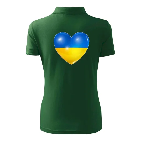 Ukrajina srdce vlajka