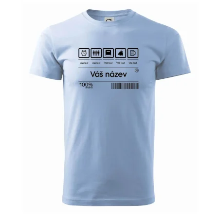 Čárový kód - Vlastní text