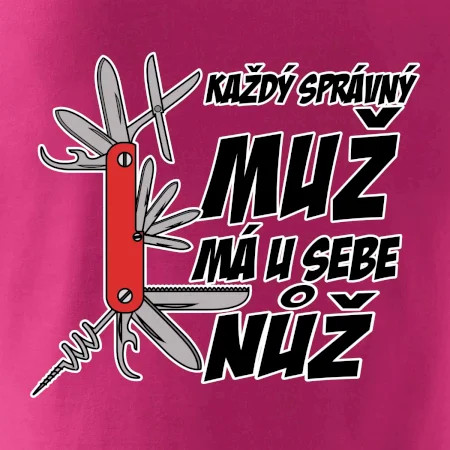 Každý správný muž, má u sebe nůž