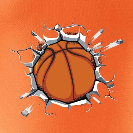 Basketbal míč v triku