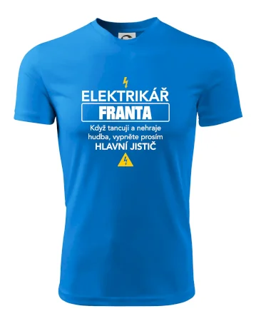 Jméno - Elektrikář - hlavní jistič