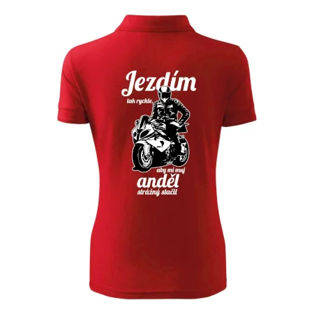 Silniční motorka - jezdím tak rychle, aby mi můj anděl strážný stačil