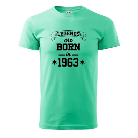 Legends are born in 1963