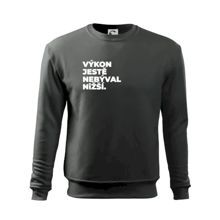 VÝKON JESTĚ NEBÝVAL NIŽŠÍ.