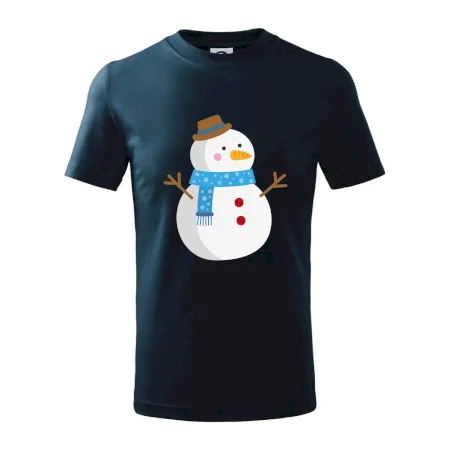 Sněhulák se šálou