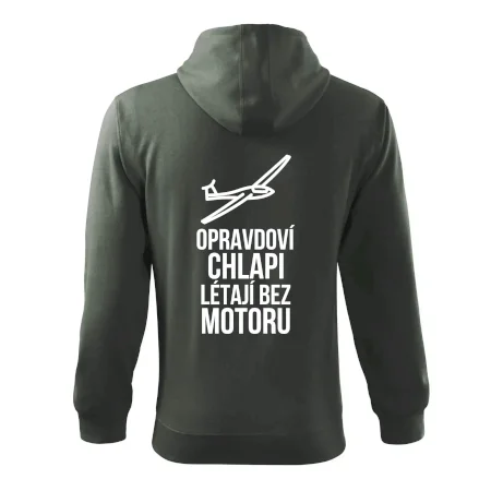 Opravdovi chlapi létají bez motoru