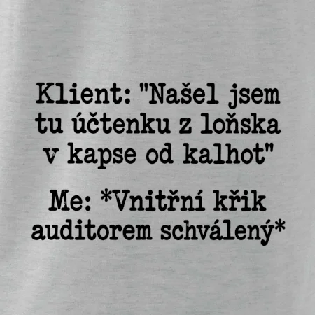 Klient a vnitřní auditorský křik