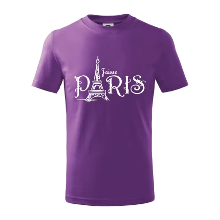 Paris nápis Eiffelovka rovný