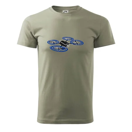 Dron letící
