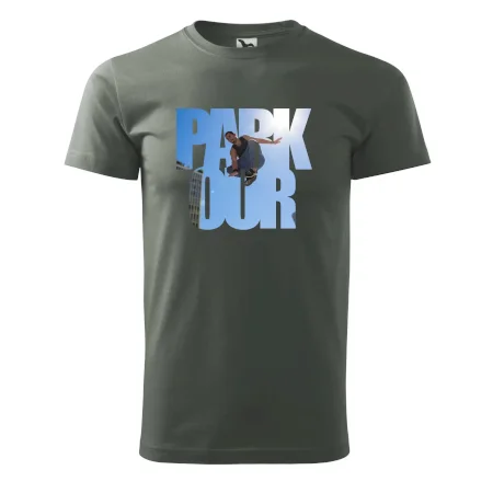 Parkour nápis nebe