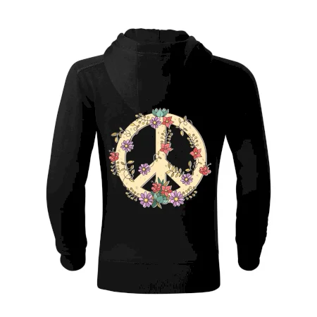 Peace symbol pískový