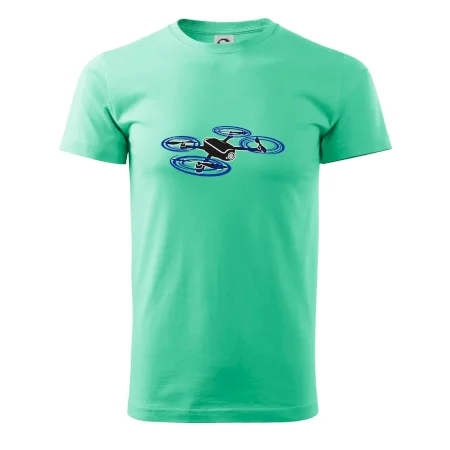 Dron letící