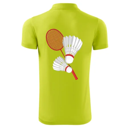 Badminton - pálka a košík