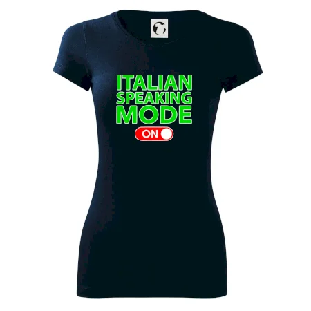 Italian speaking mode - ON