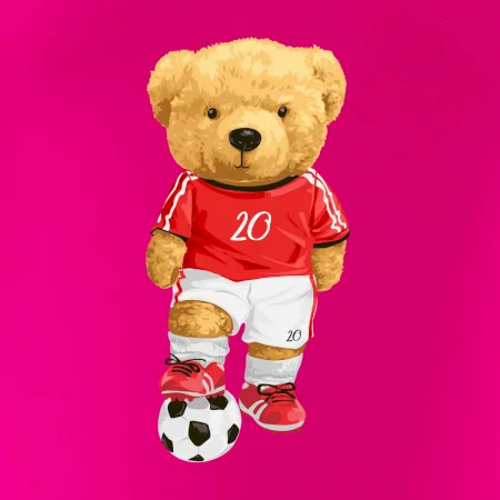 Fotbalista medvídek číslo