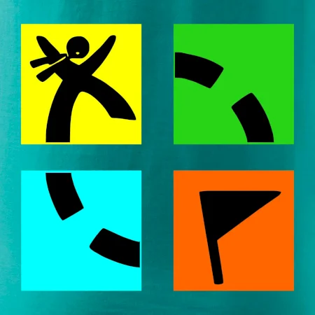 Geocaching logo barevné