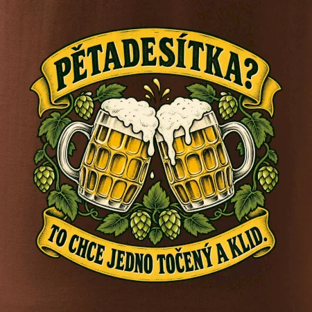 Pětadesítka - to chce jedno točený a klid