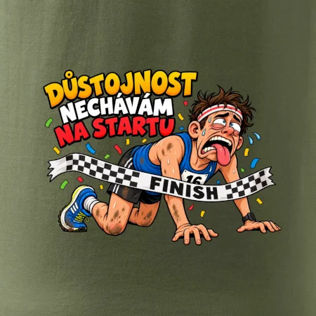 Běžec důstojnost nechávám na startu