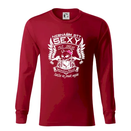 Nesnáším být sexy - motorkářka