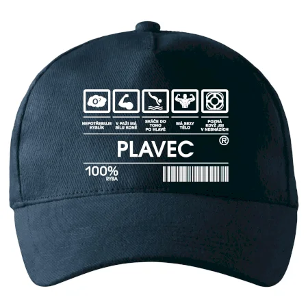 Čárový kód  - Plavec/plavkyně