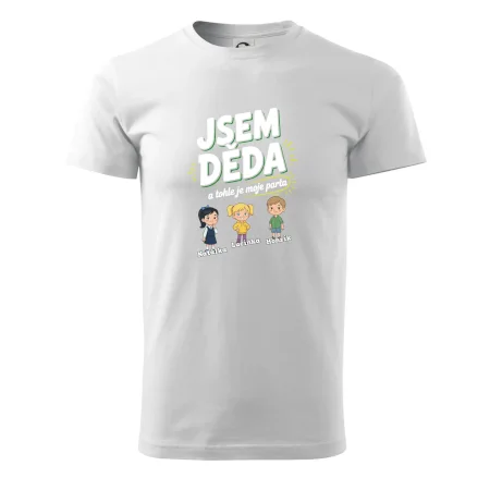 Děda a jeho parta (obrázky a jména vnuků)