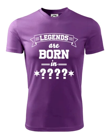 Legends are born in vlastní ročník