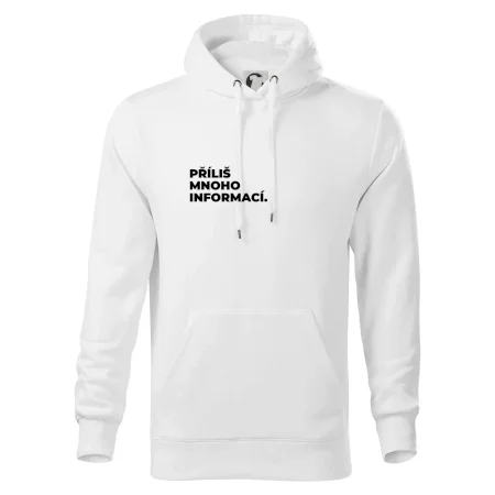 PŘÍLIŠ MNOHO INFORMACÍ.