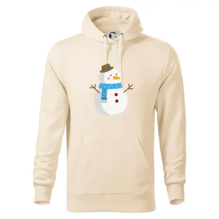 Sněhulák se šálou