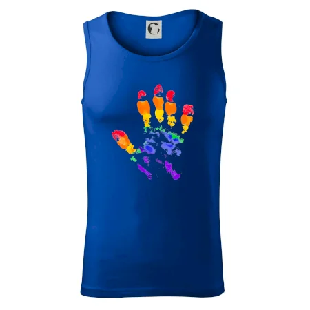 LGBT hand print