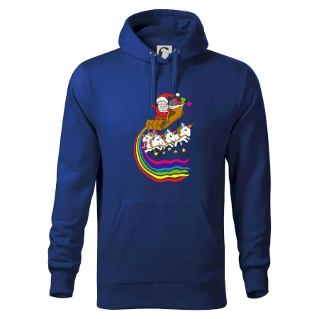 Santa a jednorožci (Pecka design)