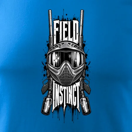 Černobílá maska field instinct paintball
