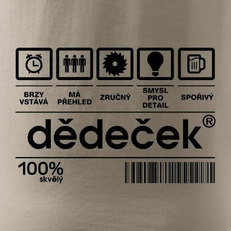 Čárový kód dědeček