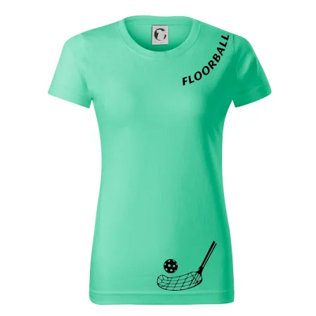 Floorball nápis šikmo