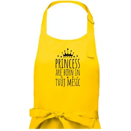 Princesses are born in (vlastní nápis měsíc narození)