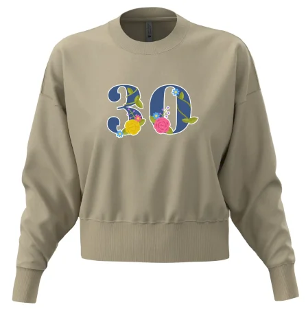 Květinové číslo kreslené - 30