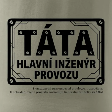 Táta hlavní inženýr provozu
