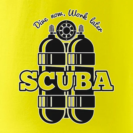 Dive now work later - Scuba