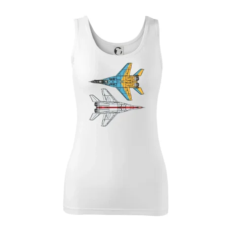Mig 29 Fulcrum ze spoda a ze zhora