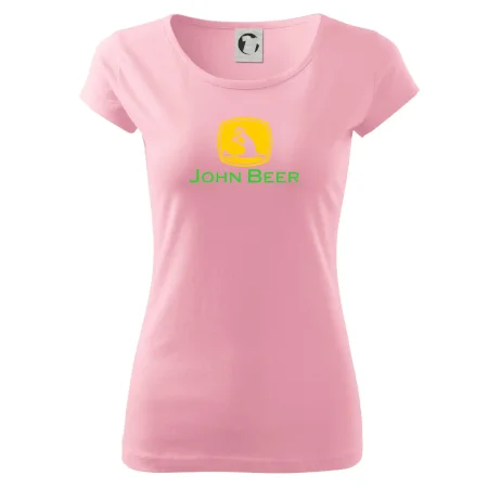 John Beer jelen s pivem